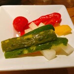 炭火焼鳥と水炊き 五郎一 - おつまみピクルス