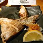 炭火焼鳥と水炊き 五郎一 - カマの塩焼き