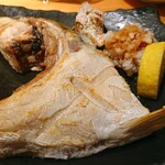 炭火焼鳥と水炊き 五郎一 - カマの塩焼き