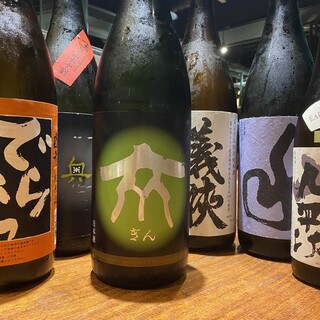 Taste local sake from the Tokai region, with a full selection of Japanese sake on the all-you-can-drink menu!