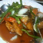 台湾家庭料理 福味香 - ハタハタの甘酢あんかけです