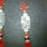 台湾家庭料理 福味香 - またお土産に頂いた大きなお守り(T_T)