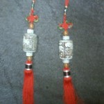 台湾家庭料理 福味香 - またお土産に頂いた大きなお守り(T_T)