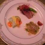 Hanamokuren - 前菜（２８００円コース）