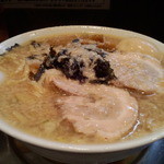 らーめん 潤 - ラーメン大盛中油 たまご