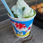 たこ焼き屋 たこ吉 - 抹茶ミルクかき氷