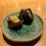 すし 喜邑 - 2020.6.  栄螺のオイル漬け