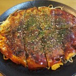お好み焼き　ちゃくら - お好み焼きそば肉玉(税込)600円 (2020.07.28)