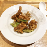 一碗水 - 左宗棠田鶏(天然蛙 唐辛子とニンニク 湖南風味) ※追加