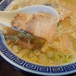 マル寛そばや - 塩白湯ラーメン(2020.07)