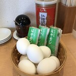 ラーメンまるイ - はや寿司とゆで卵