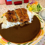 seiromparadaisusurirankakare-honten - 日替りカレーランチ タンドリーチキンカレー 大盛 730円