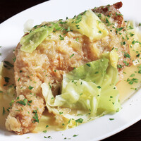 大山鶏の柔らか煮込み 白ワイン風味