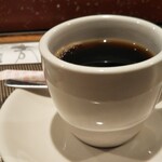 寿し芳 - 珈琲。
