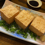 遊酒食堂 宇都宮 - 手作り厚揚げ