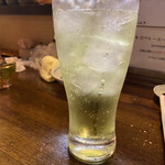 遊酒食堂 宇都宮 - ライムサワー