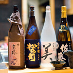 寿司処 あさひ奈 - 日本酒ボトル