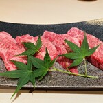 黒毛和牛焼肉きっしゃん北新地永楽町 松 - ○特選ハラミ