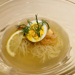 黒毛和牛焼肉きっしゃん北新地永楽町 松 - 冷麺