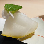 黒毛和牛焼肉きっしゃん北新地永楽町 松 - レモンシャーベット