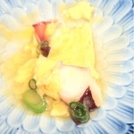 海鮮料理　魚盛 - 2012.6.10　
      名物！たこオムレツ580円、タコがめっちゃ入ってる♪