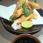 海鮮料理　魚盛 - 2012.6.10　
      ふぐ唐揚げ580円　身が少ない…