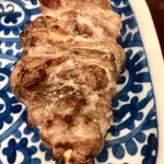 鳥田中 - 今日の焼鳥で一番感心したせせり　旨味が突出しています