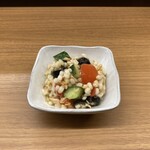 担々麺あづま屋 - さっぱり！トマトとツナのもち麦マリネ