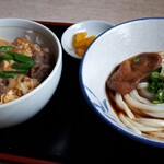 Kawa izumi - 他人丼・冷うどん