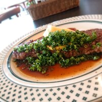 上野洋食遠山 - 牛サーロインステーキレモンソース2,000円(税別) 202007
