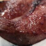 新料理 都留野 - たん焼　ズームアップ