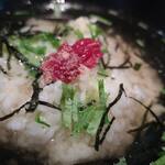新料理 都留野 - 梅茶づけ　ズームアップ