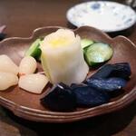 新料理 都留野 - 漬物