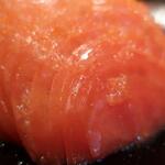 新料理 都留野 - トマトサラダ（２）　ズームアップ