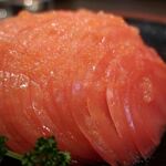 新料理 都留野 - トマトサラダ（２）　ズームアップ