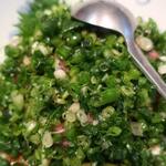 新料理 都留野 - たんタタキ　ズームアップ