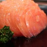 新料理 都留野 - トマトサラダ（２）　ズームアップ