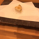 秋田 てんぷら みかわ - シイタケ苦手なのでレンコンに代えてもらった