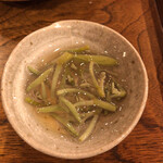 秋田 てんぷら みかわ - じゅん菜　時期