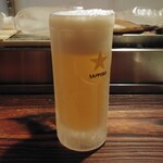 梅さん - サッポロ 生ビール 600円