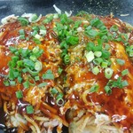 お好み焼 ひで爺の店 - 料理写真:肉玉そば（600円）