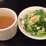 バンケットルーム赤坂 HITOTSUGI - サラダとスープ
