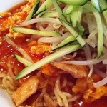台湾料理故宮 - 14回目6/13　日替りランチ　トマト冷麺
