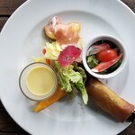 AGカフェ - ランチメニューの「本日の前菜」