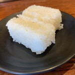 札幌ラーメン 武蔵 - ランチサービス　無料　俵おにぎり