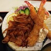 かつら - 生姜焼きとエビフライ