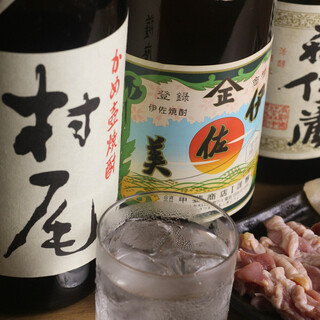 Shochu that goes well with chicken dishes <approximately 35 types>! Lucky if you come across a rare brand