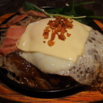 スタイリッシュグリル Tyu - ベーコンチーズエッグハンバーグ（ハンバーグ増量）