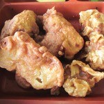 梨花 - 唐揚と揚げシューマイ