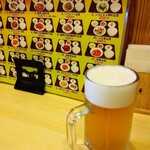 北京菜館 - 生ビール380円税別